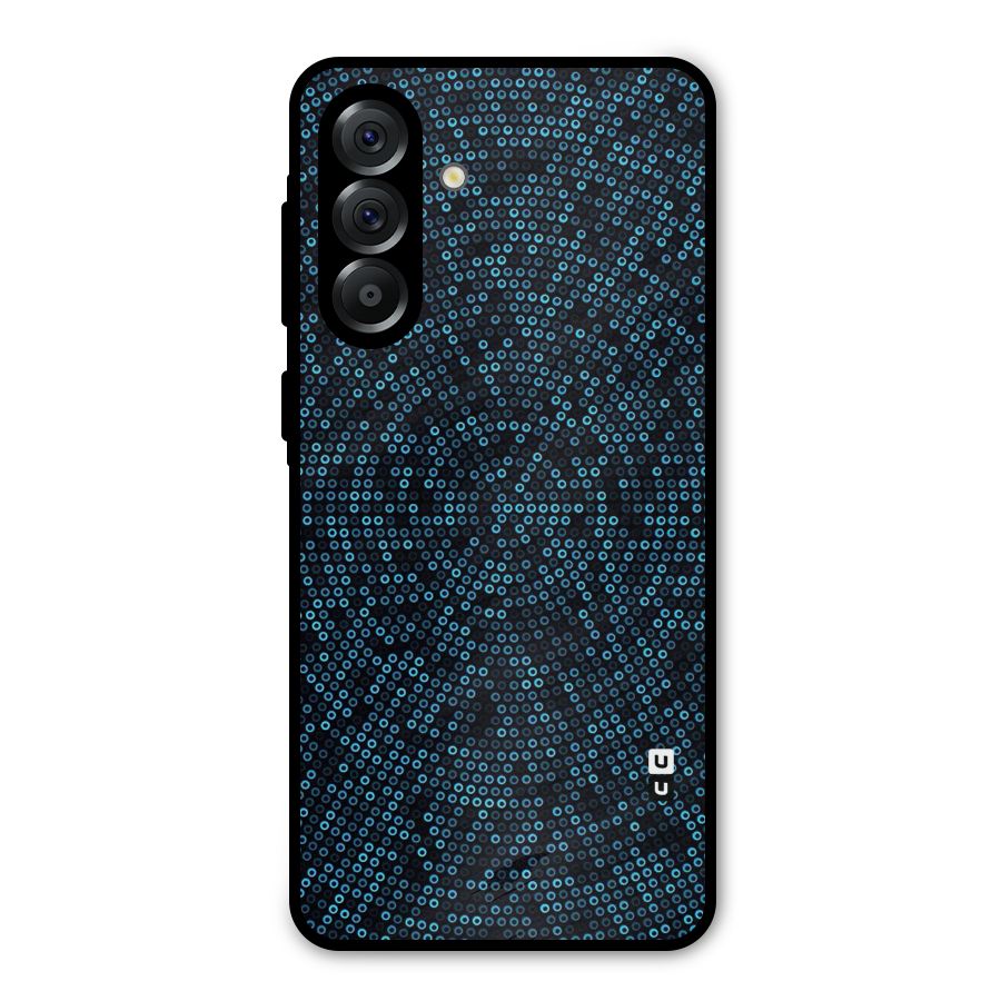 Blue Disco Lights Metal Back Case for Galaxy A36