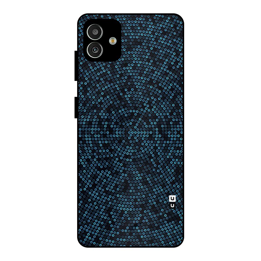 Blue Disco Lights Metal Back Case for Galaxy M13 5G