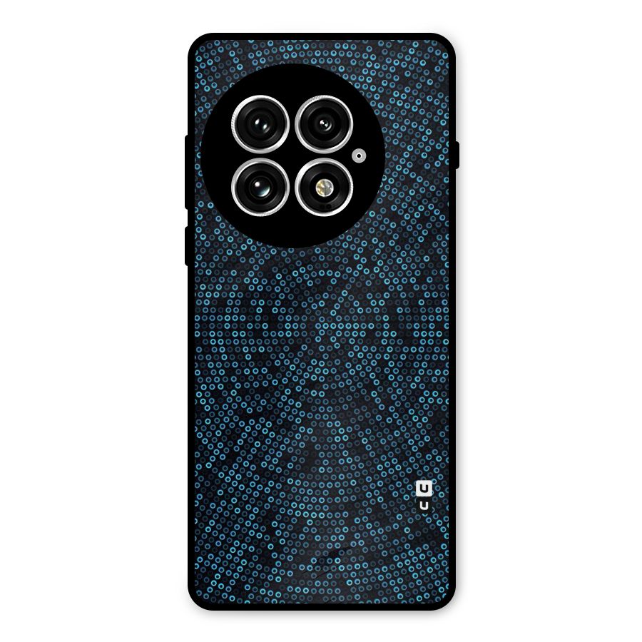Blue Disco Lights Metal Back Case for OnePlus 13