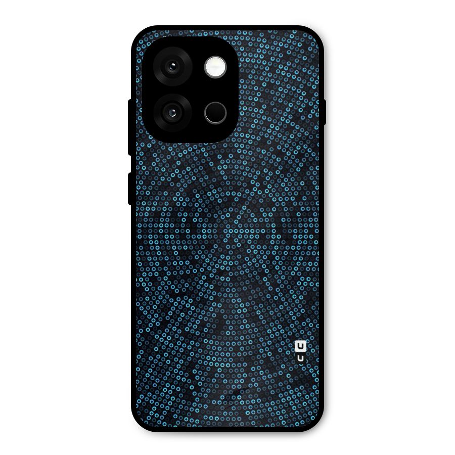 Blue Disco Lights Metal Back Case for OnePlus 13s