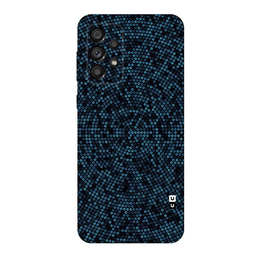 Blue Disco Lights Original Polycarbonate Back Case for Galaxy A73 5G
