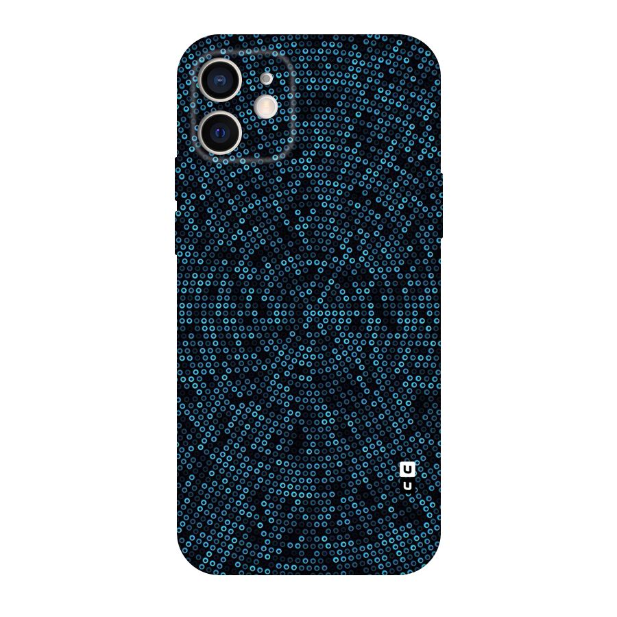 Blue Disco Lights Original Polycarbonate Back Case for iPhone 12