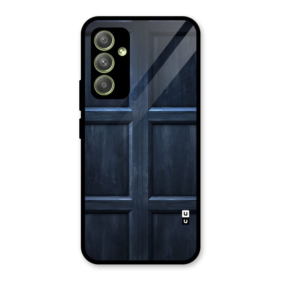 Blue Door Design Glass Back Case for Galaxy A54