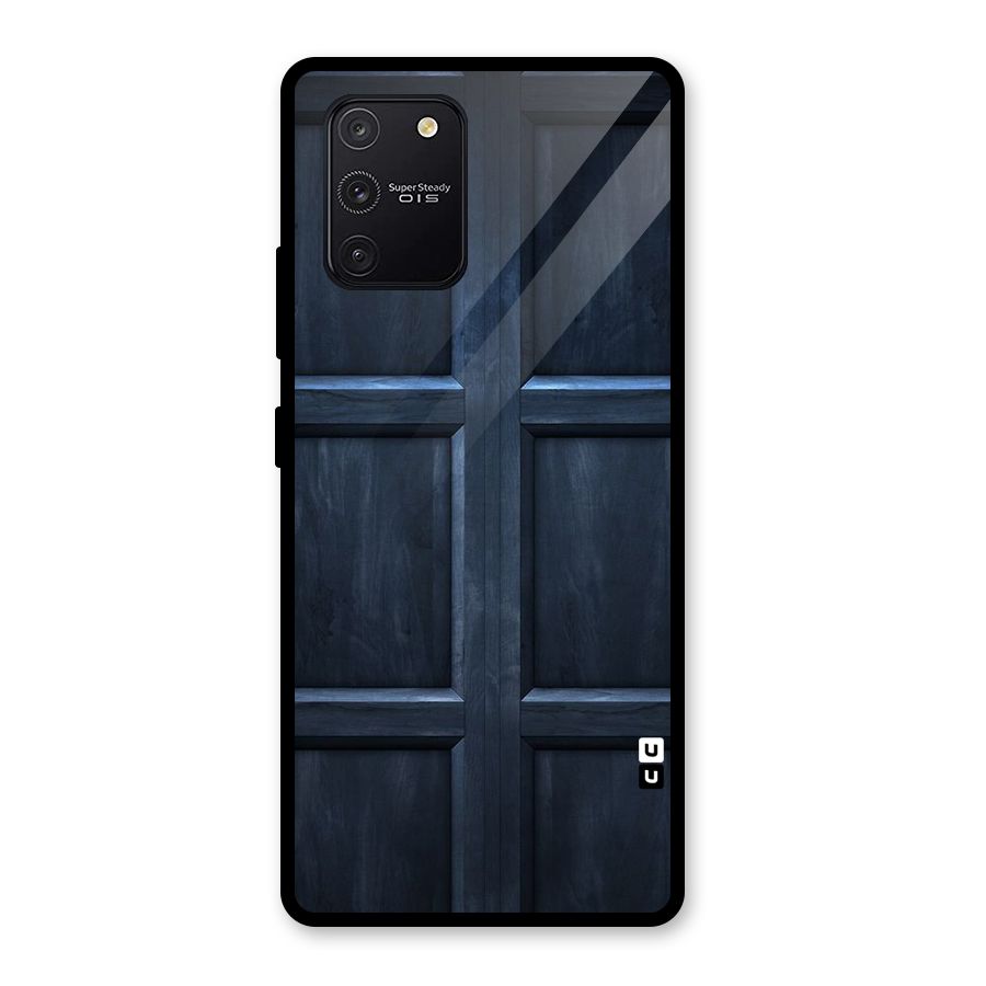 Blue Door Design Glass Back Case for Galaxy S10 Lite