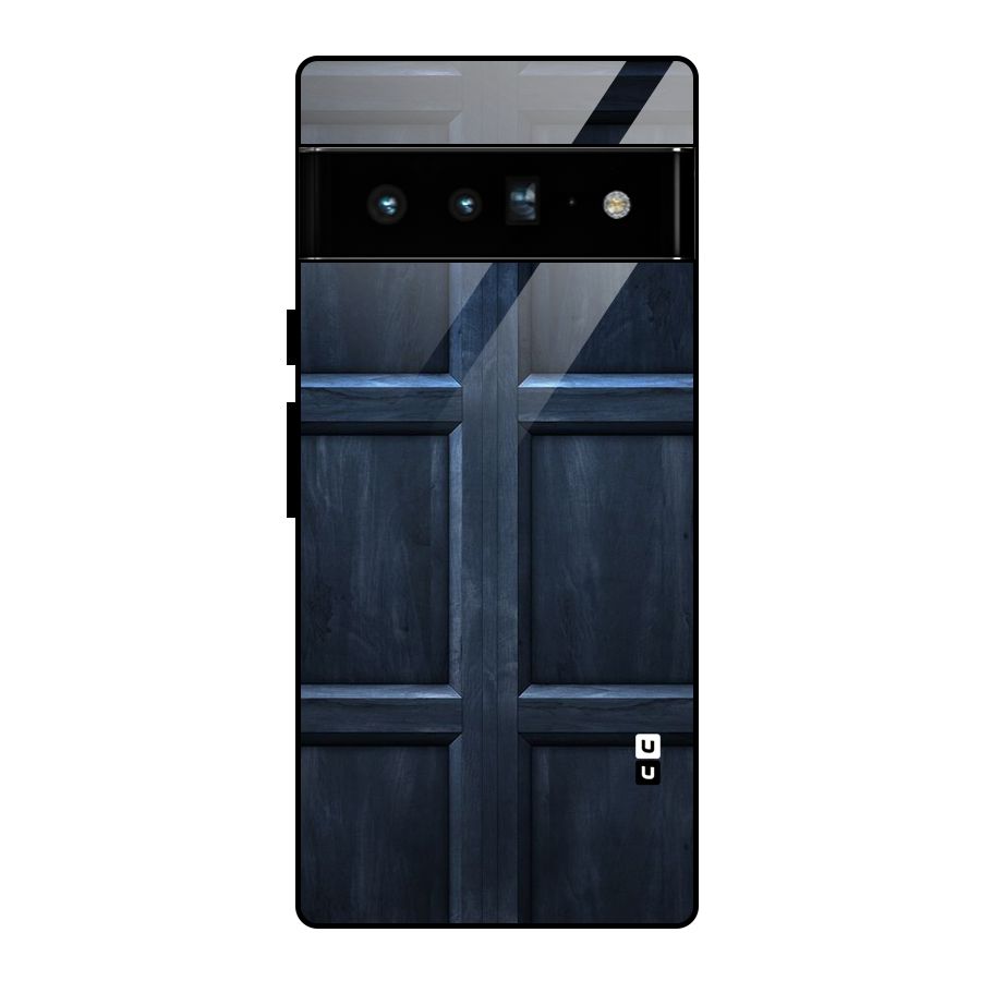 Blue Door Design Glass Back Case for Google Pixel 6 Pro