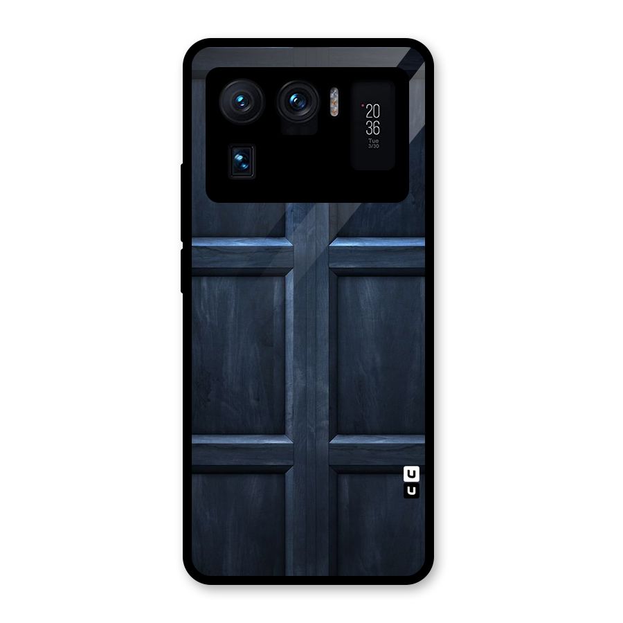 Blue Door Design Glass Back Case for Mi 11 Ultra