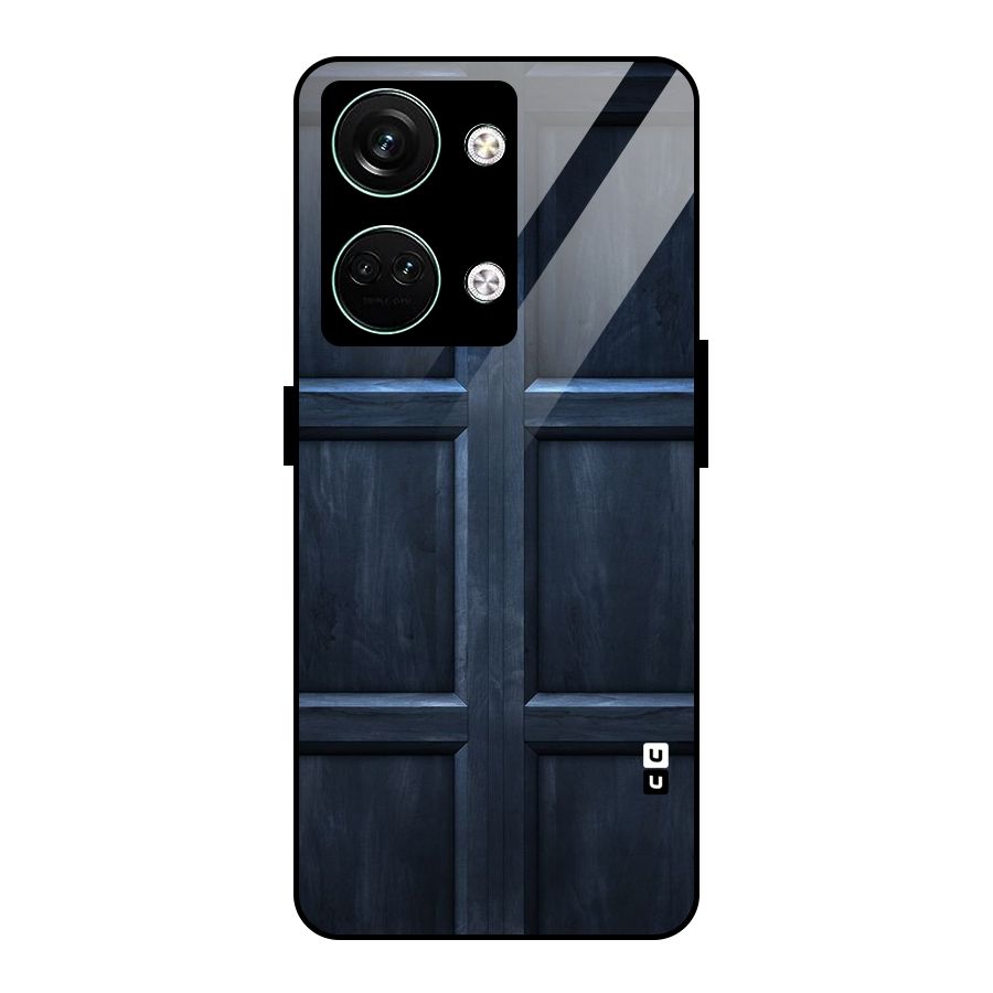 Blue Door Design Glass Back Case for Oneplus Nord 3