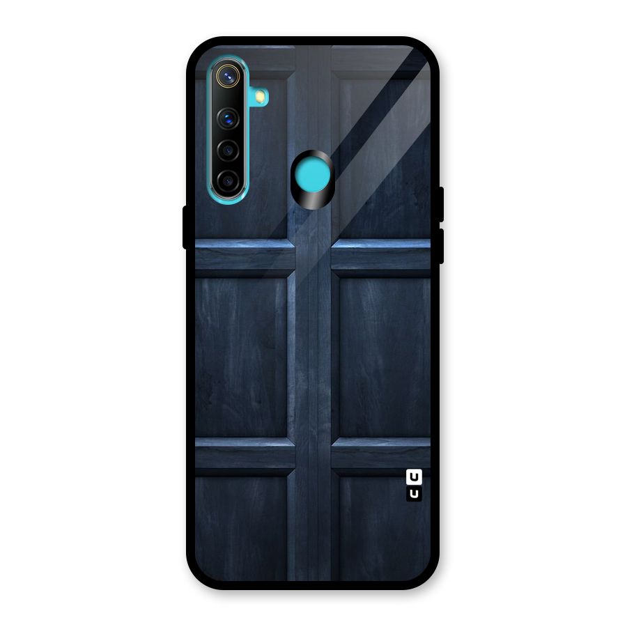 Blue Door Design Glass Back Case for Realme Narzo 10