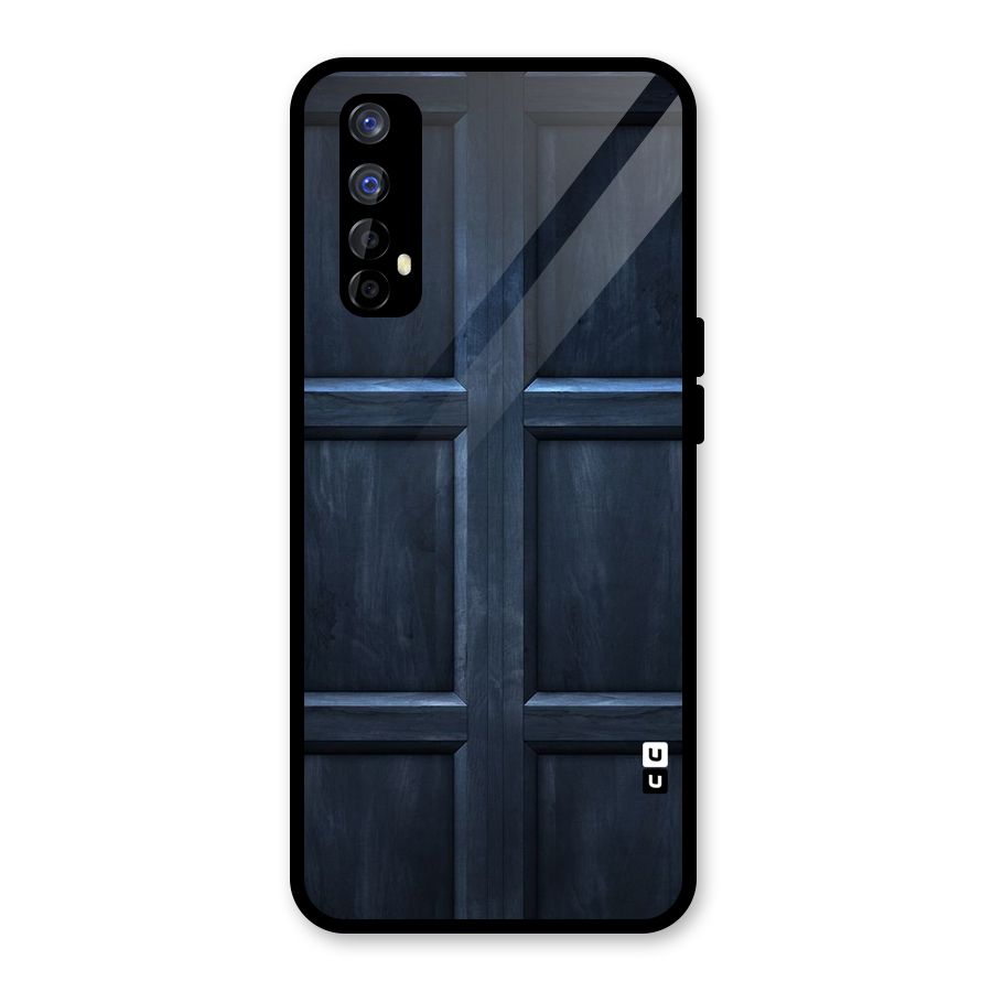 Blue Door Design Glass Back Case for Realme Narzo 20 Pro