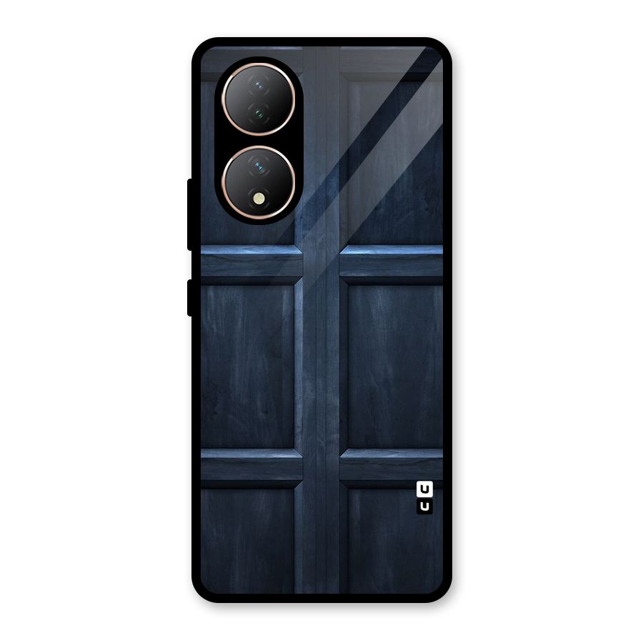 Blue Door Design Glass Back Case for Vivo Y100A