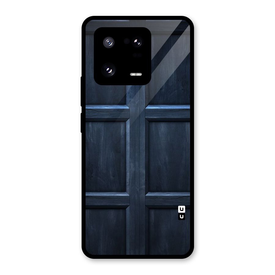Blue Door Design Glass Back Case for Xiaomi 13 Pro