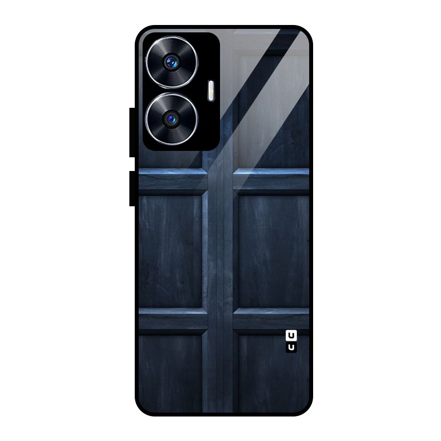Blue Door Design Glass Back Case for realme C55