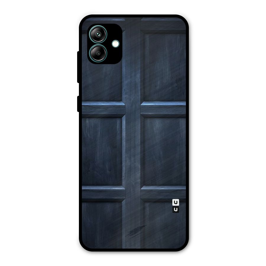 Blue Door Design Metal Back Case for Galaxy A04