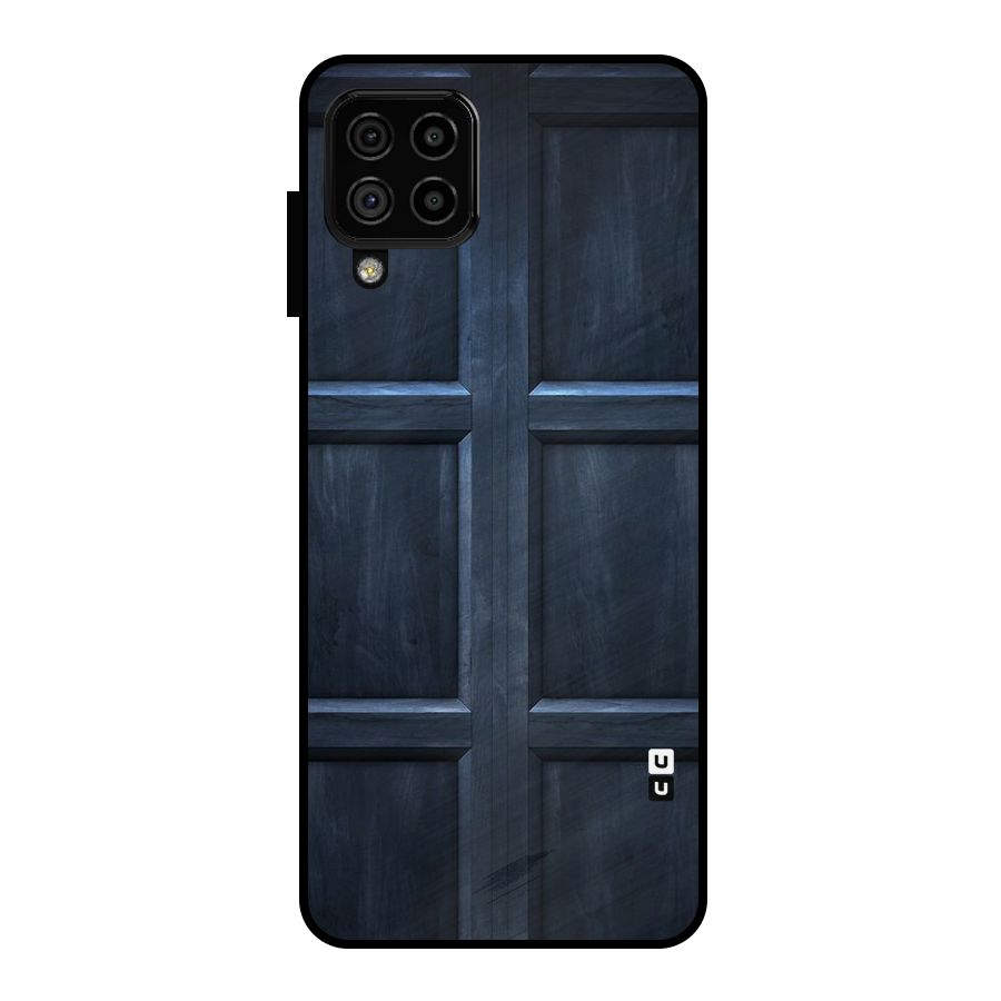Blue Door Design Metal Back Case for Galaxy A22 4G