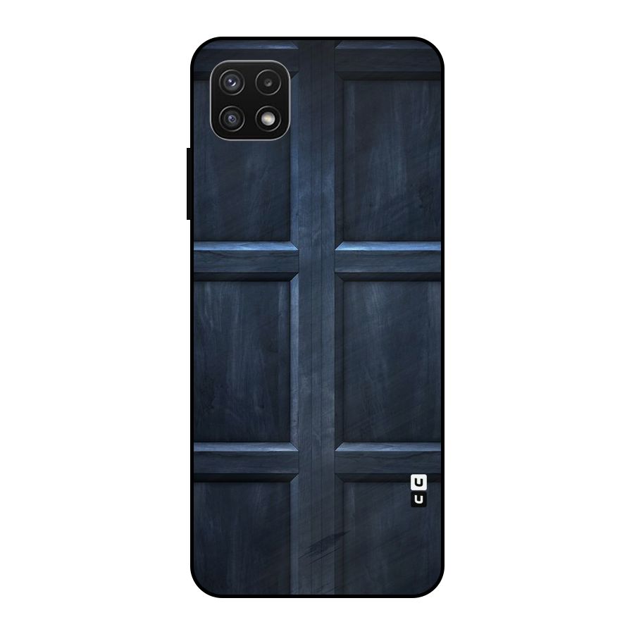 Blue Door Design Metal Back Case for Galaxy A22 5G