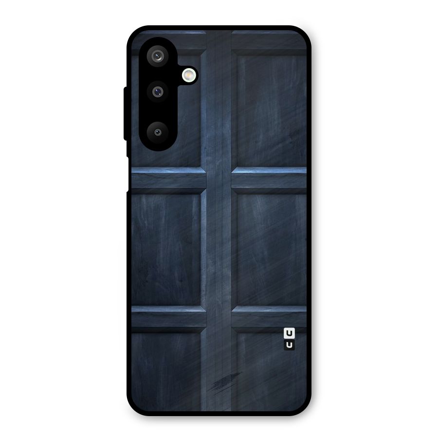 Blue Door Design Metal Back Case for Galaxy M16