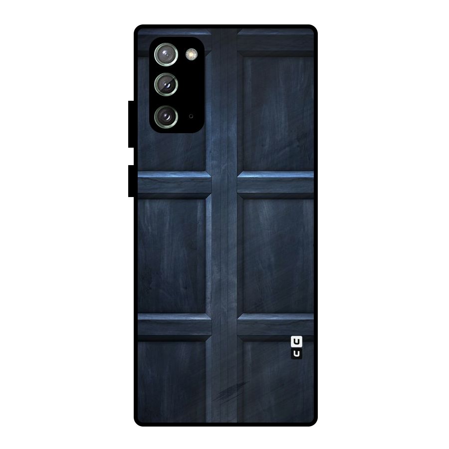 Blue Door Design Metal Back Case for Galaxy Note 20