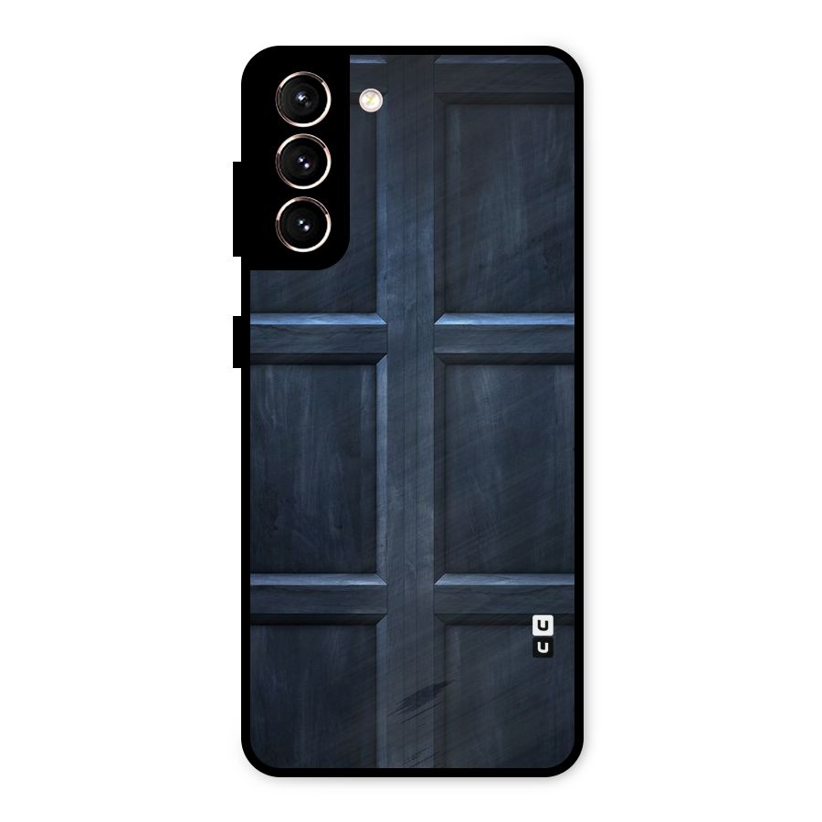 Blue Door Design Metal Back Case for Galaxy S21 5G