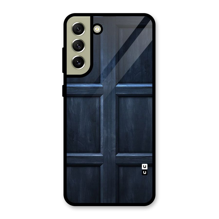 Blue Door Design Metal Back Case for Galaxy S21 FE 5G (2023)