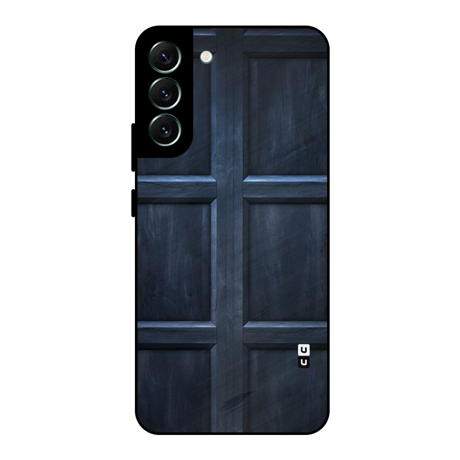 Blue Door Design Metal Back Case for Galaxy S22 Plus 5G