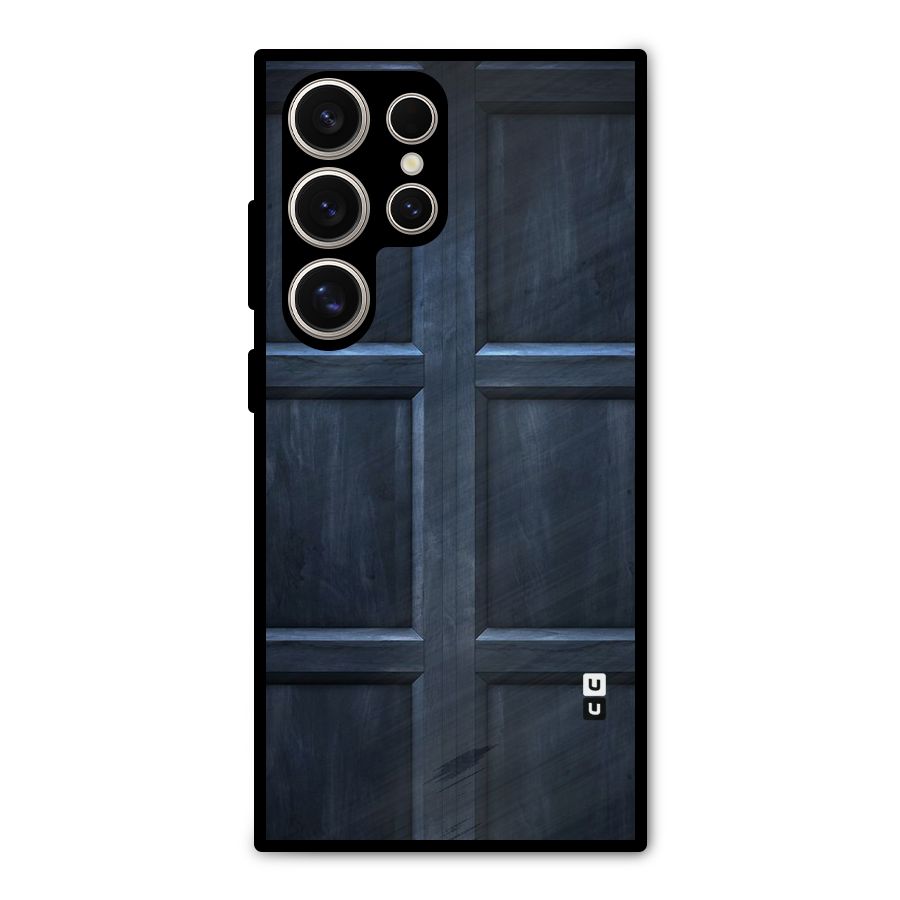 Blue Door Design Metal Back Case for Galaxy S24 Ultra