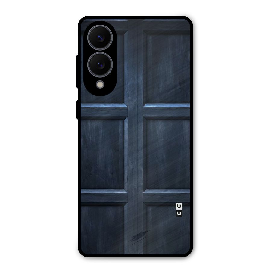 Blue Door Design Metal Back Case for Galaxy S25 Edge