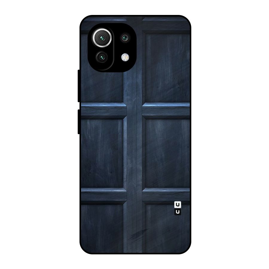 Blue Door Design Metal Back Case for Mi 11 Lite NE 5G
