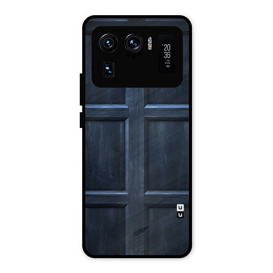 Blue Door Design Metal Back Case for Mi 11 Ultra