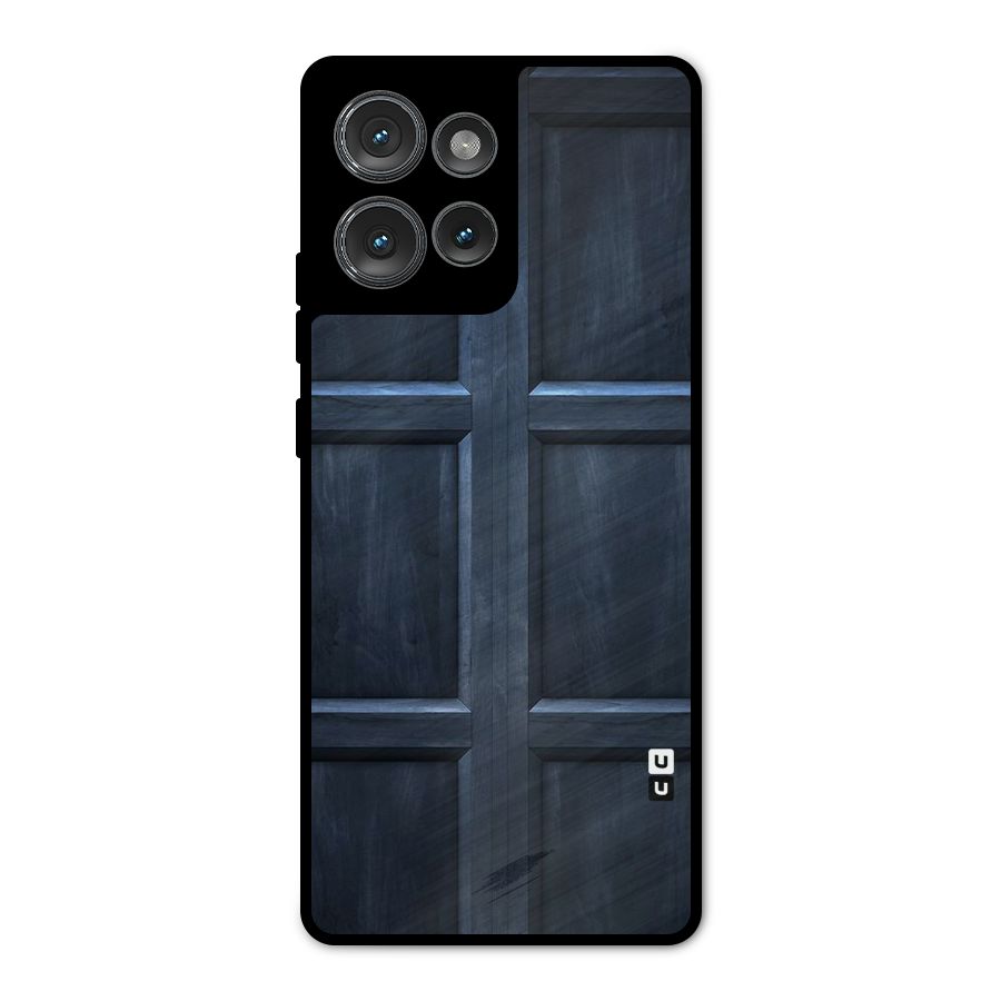 Blue Door Design Metal Back Case for Motorola Edge 50