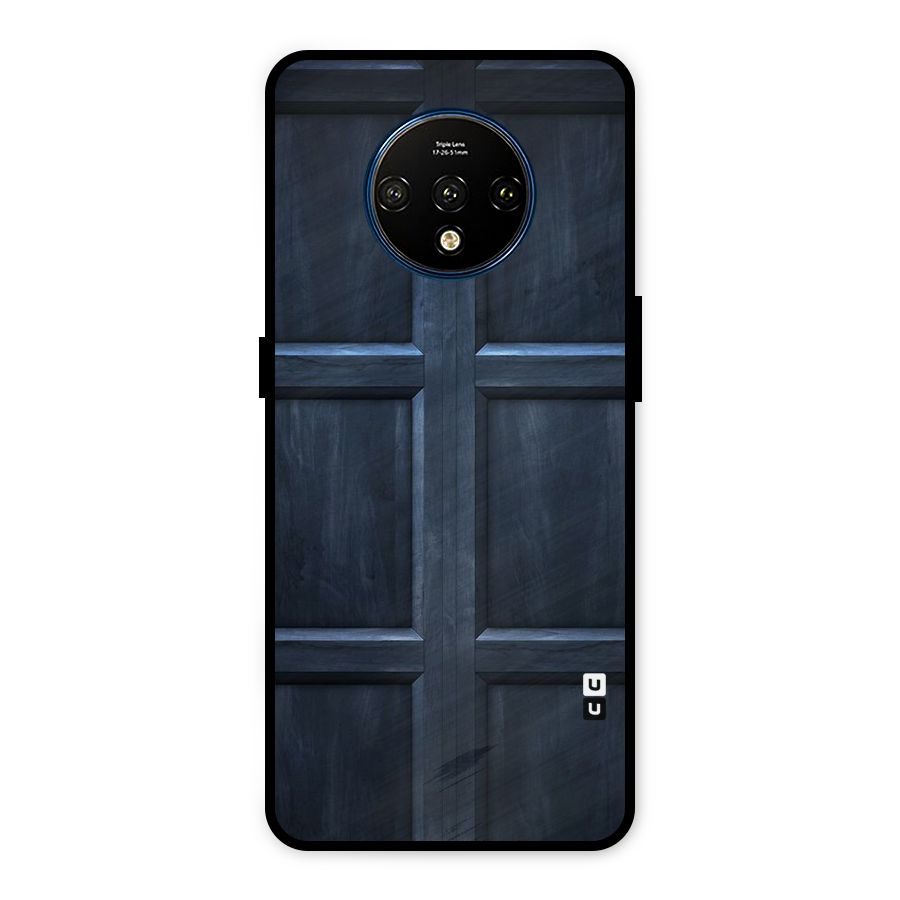 Blue Door Design Metal Back Case for OnePlus 7T