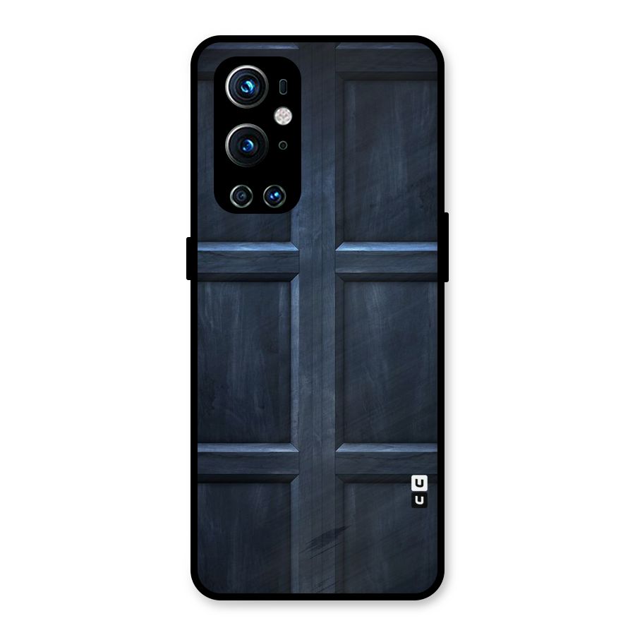 Blue Door Design Metal Back Case for OnePlus 9 Pro