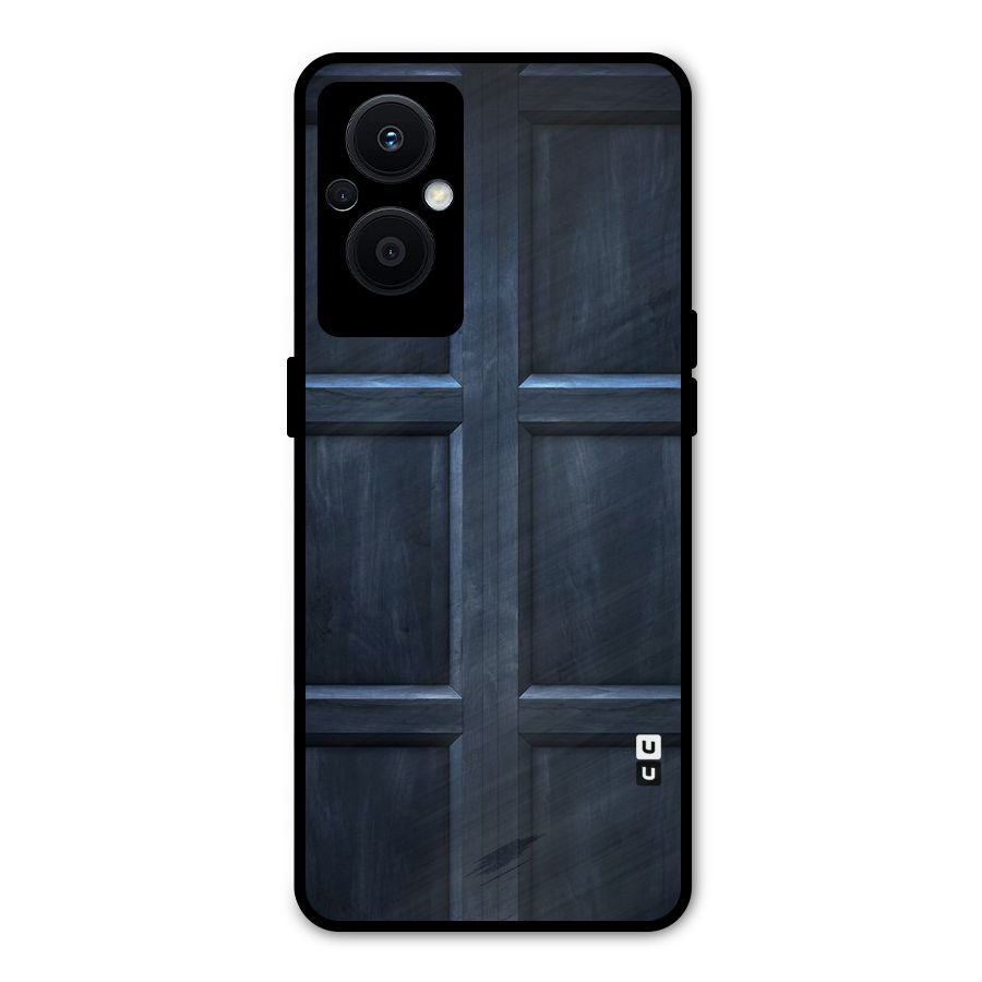 Blue Door Design Metal Back Case for Oppo F21s Pro 5G