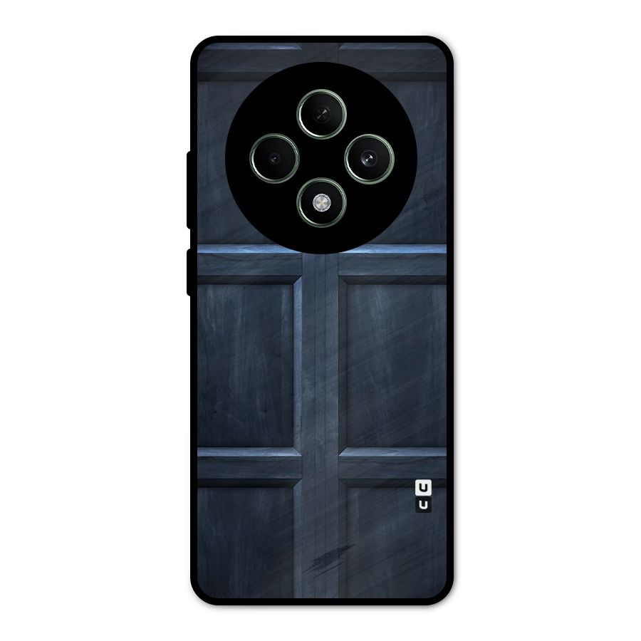Blue Door Design Metal Back Case for Oppo F27