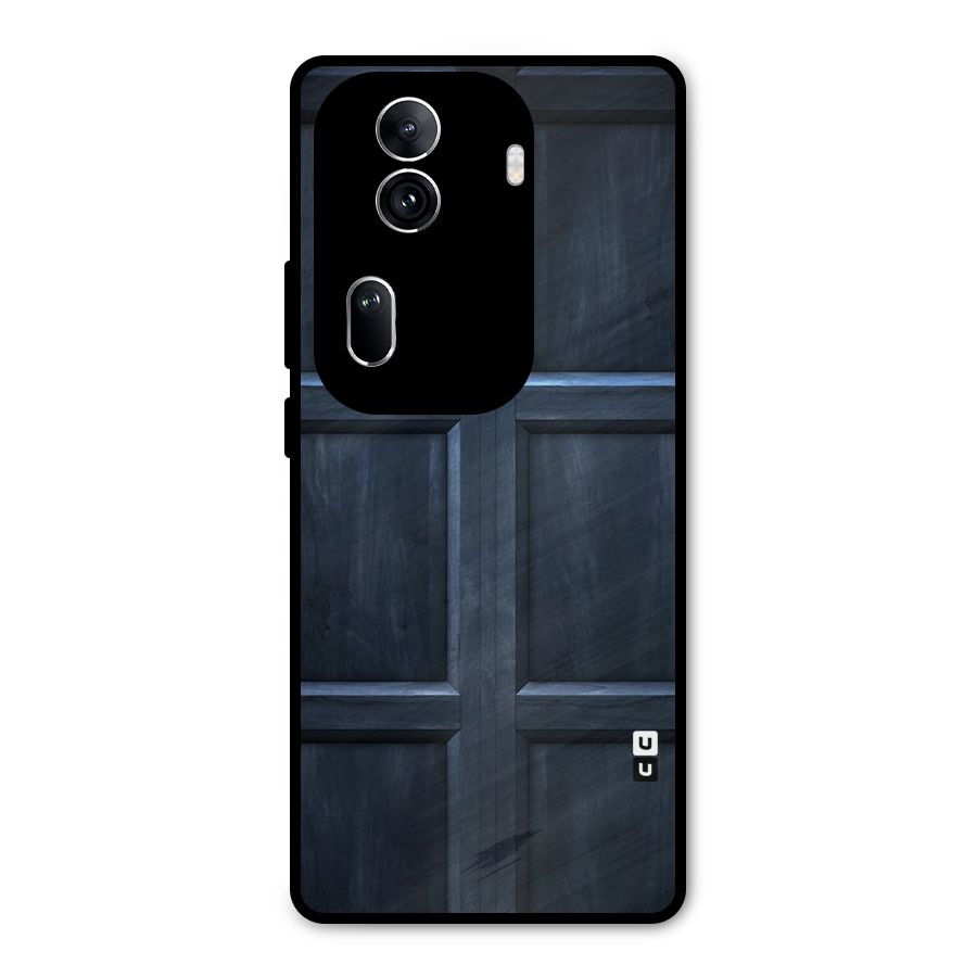 Blue Door Design Metal Back Case for Oppo Reno11 Pro 5G