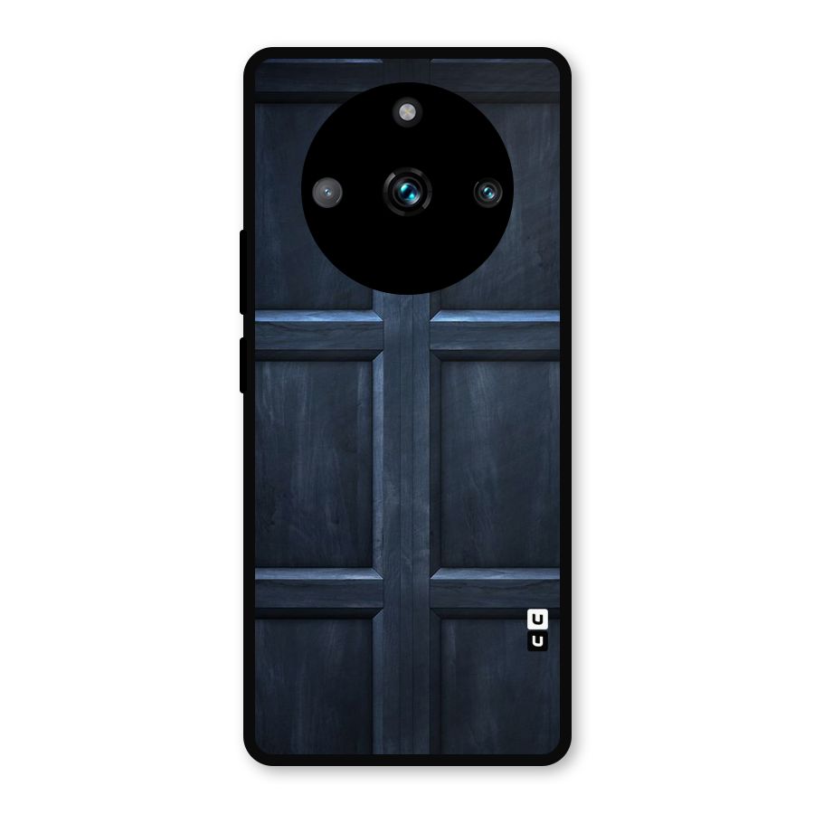 Blue Door Design Metal Back Case for Realme 11 Pro Plus