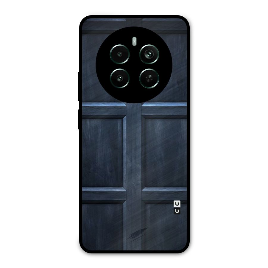 Blue Door Design Metal Back Case for Realme 12 Pro Plus