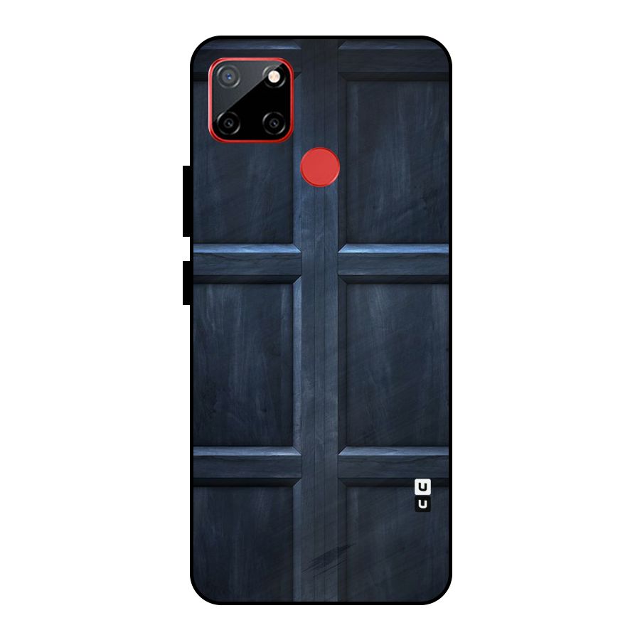 Blue Door Design Metal Back Case for Realme C12