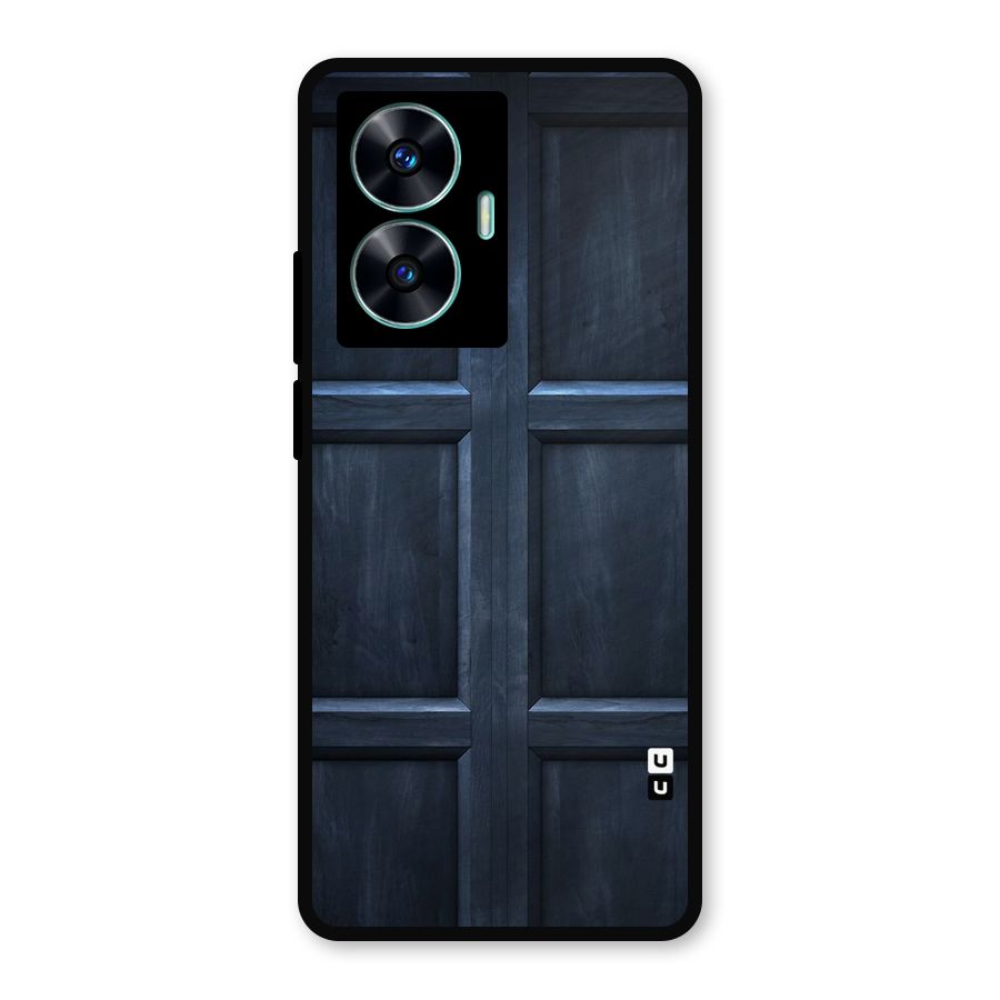 Blue Door Design Metal Back Case for Realme C55