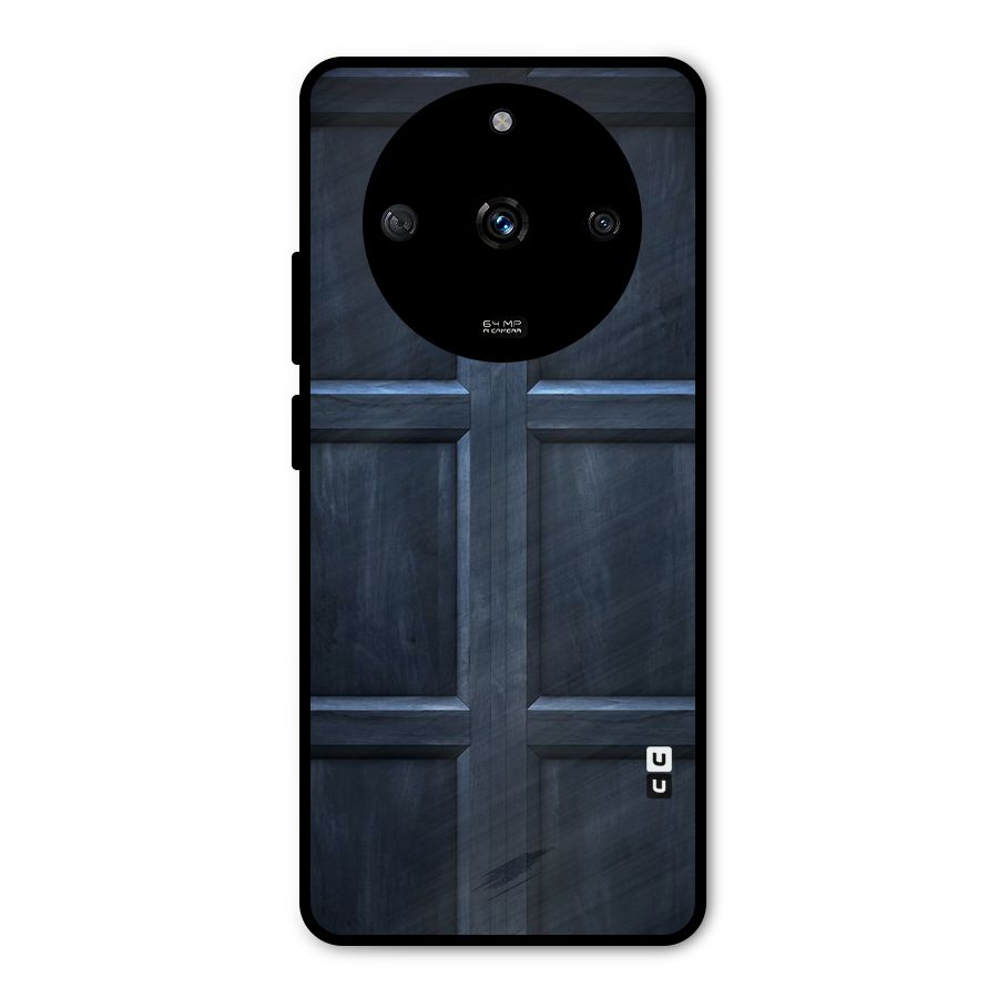 Blue Door Design Metal Back Case for Realme Narzo 60 5G