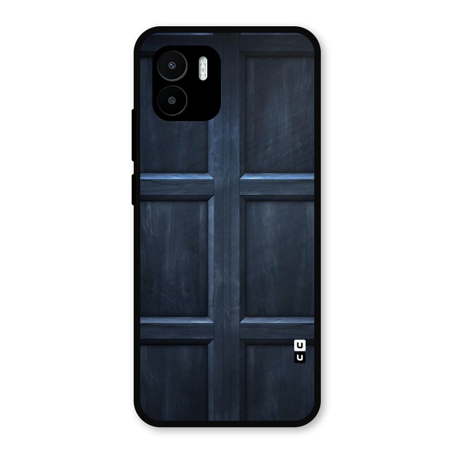 Blue Door Design Metal Back Case for Redmi A2