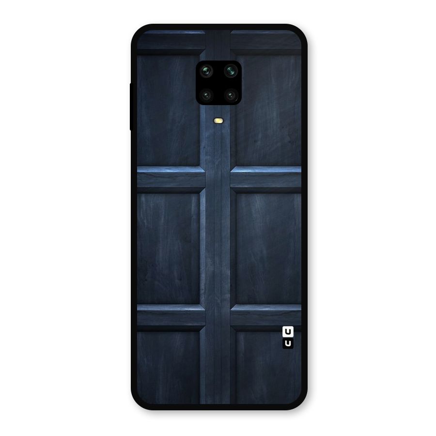 Blue Door Design Metal Back Case for Redmi Note 10 Lite