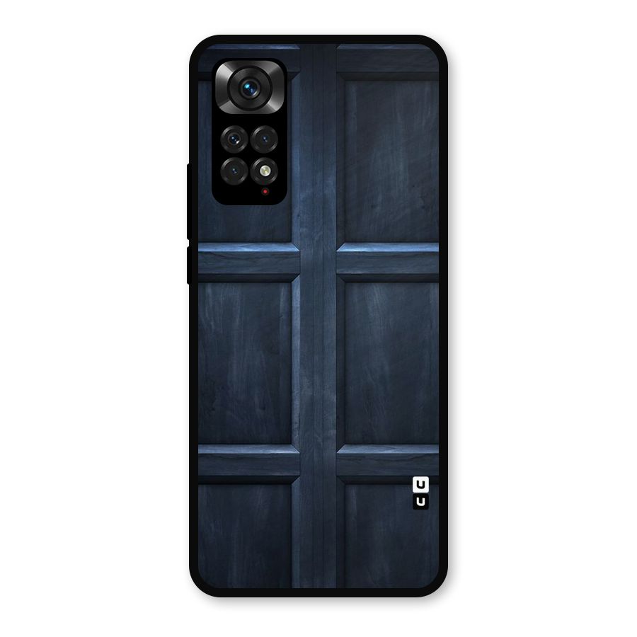 Blue Door Design Metal Back Case for Redmi Note 11