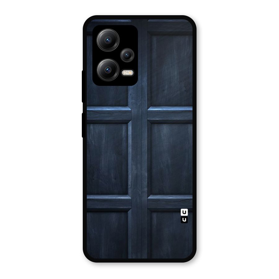 Blue Door Design Metal Back Case for Redmi Note 12 5G