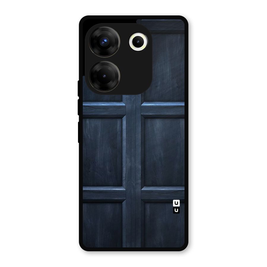 Blue Door Design Metal Back Case for Tecno Camon 20 Pro