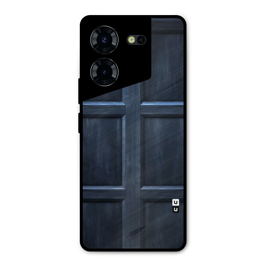 Blue Door Design Metal Back Case for Tecno Pova 5 Pro 5G