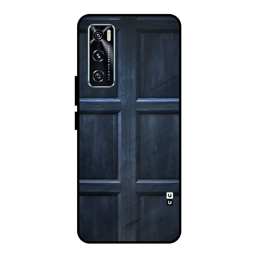 Blue Door Design Metal Back Case for Vivo V20 SE
