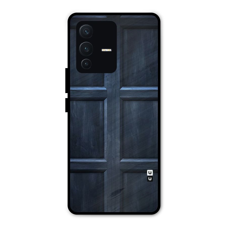 Blue Door Design Metal Back Case for Vivo V23 Pro