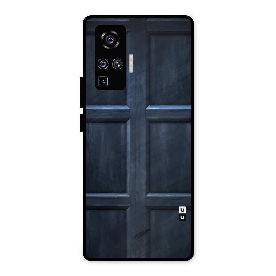Blue Door Design Metal Back Case for Vivo X50 Pro