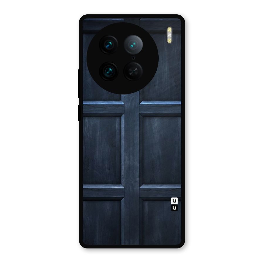 Blue Door Design Metal Back Case for Vivo X90 Pro
