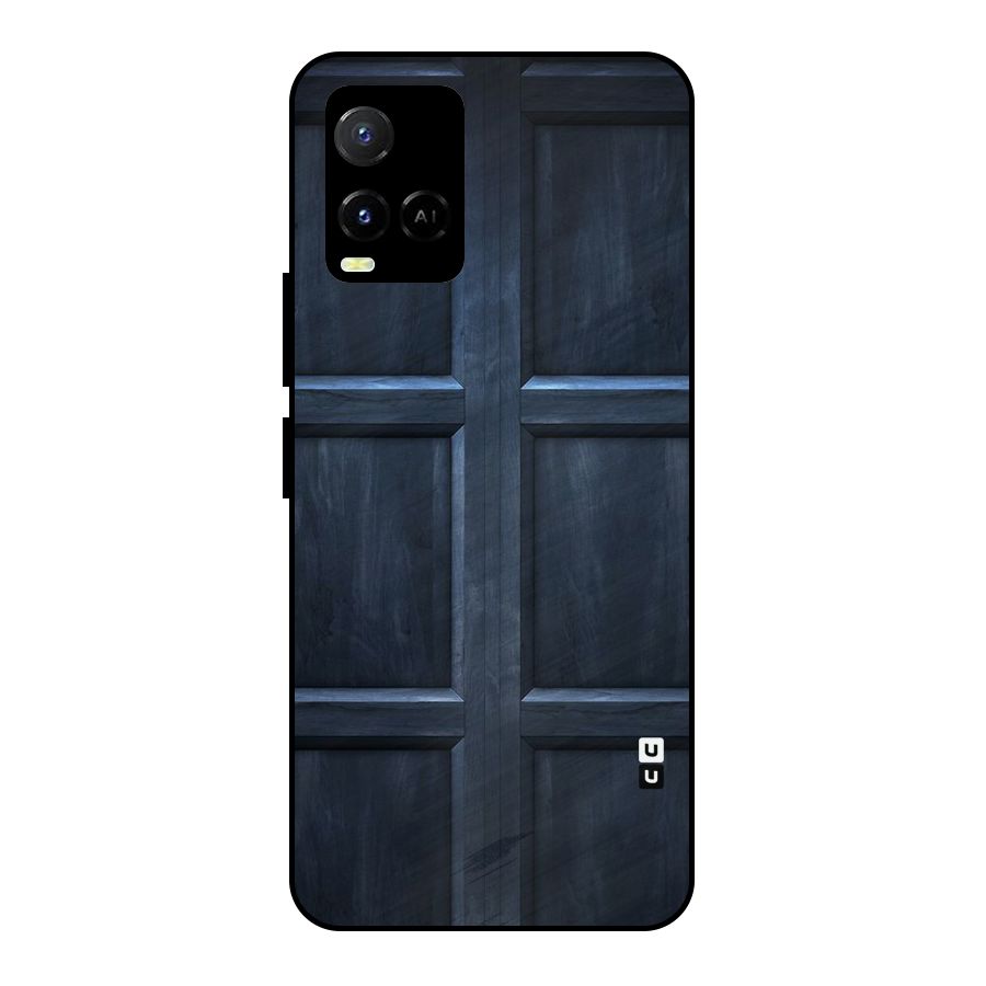 Blue Door Design Metal Back Case for Vivo Y21